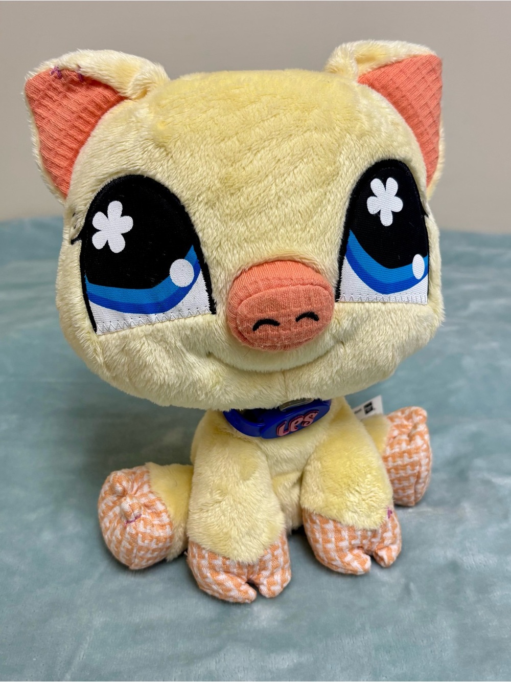 2007 Hasbro Littlest Pet Shop LPS VIPs Pig Plush New